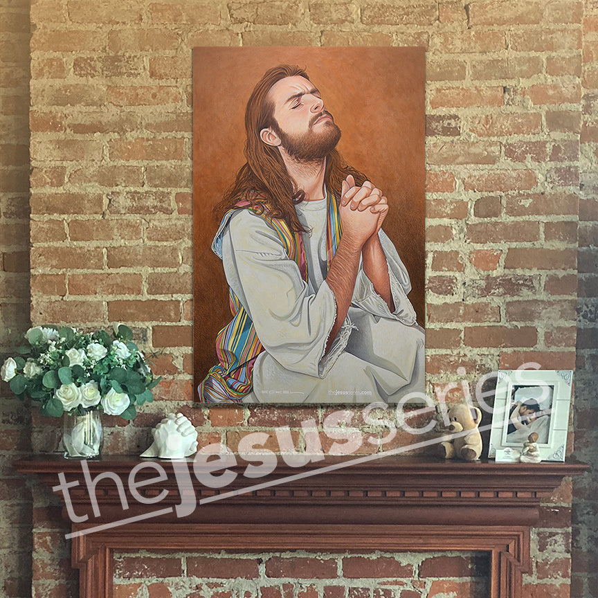 Intercession - Portrait Canvas Print