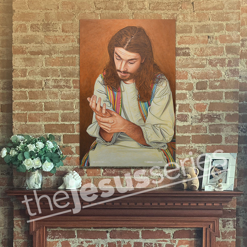 Not My Will - Portrait Canvas Print