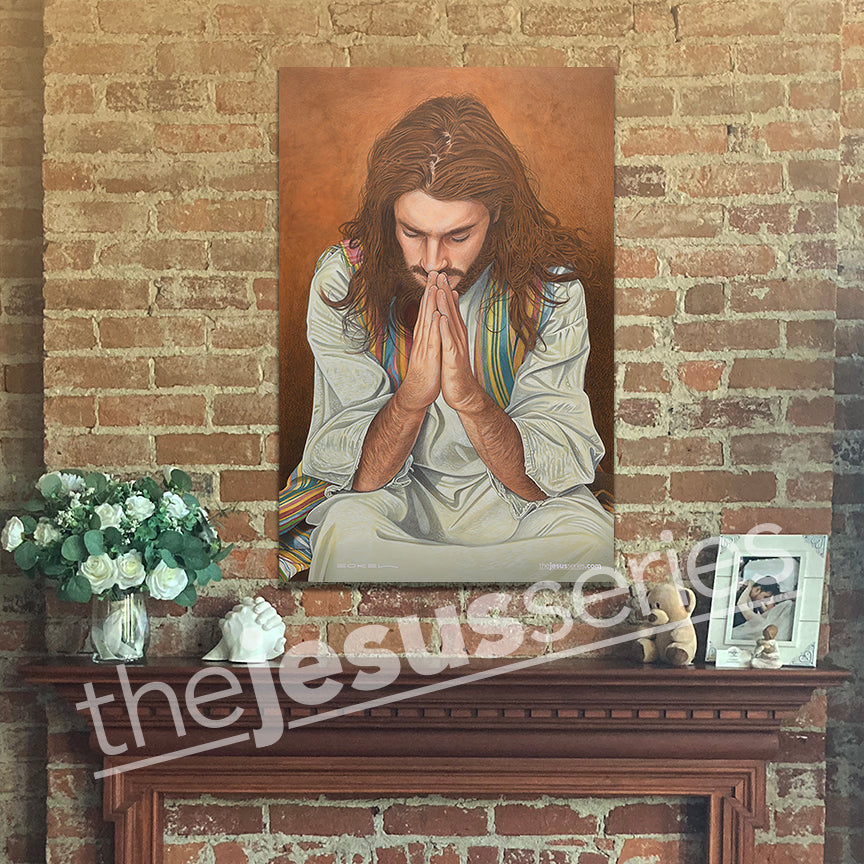 Prayer - Portrait Canvas Print