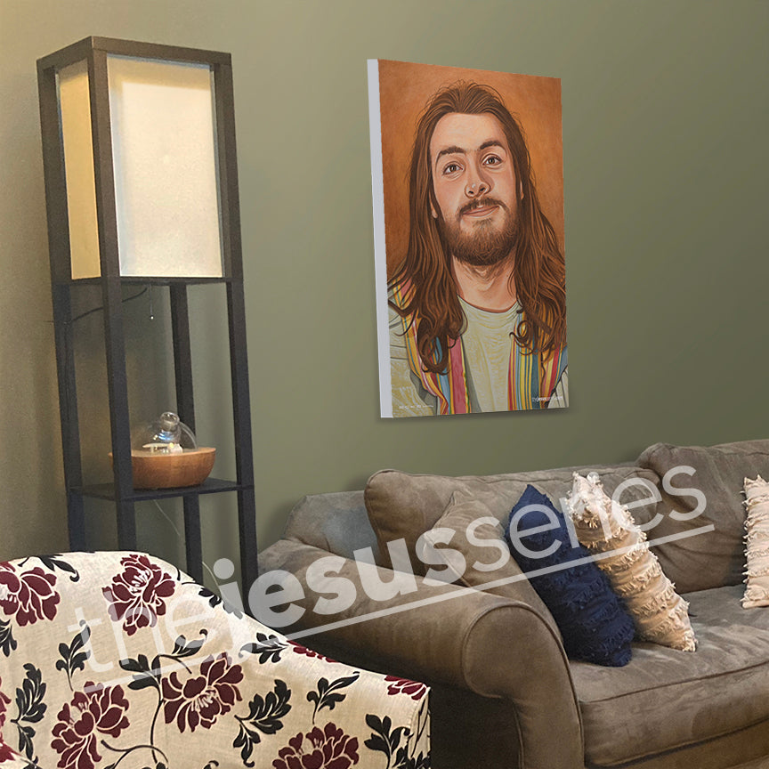 The Young Christ - Portrait Canvas Print