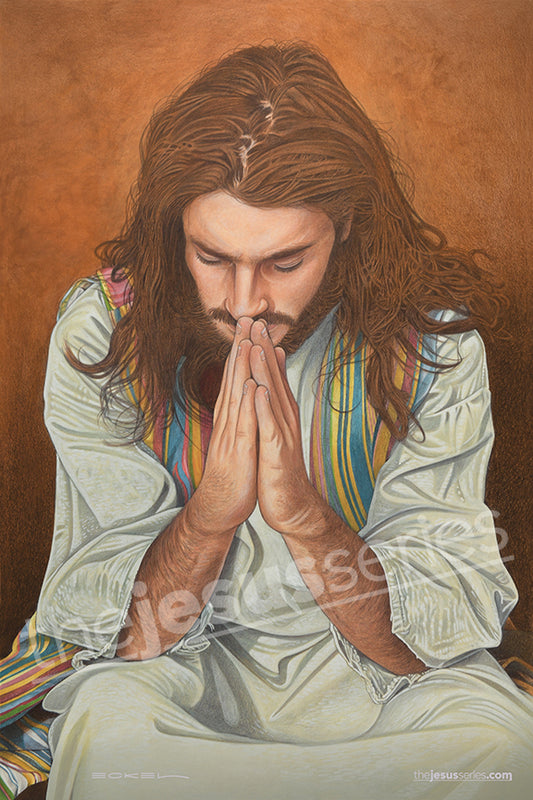 Prayer - Portrait Canvas Print