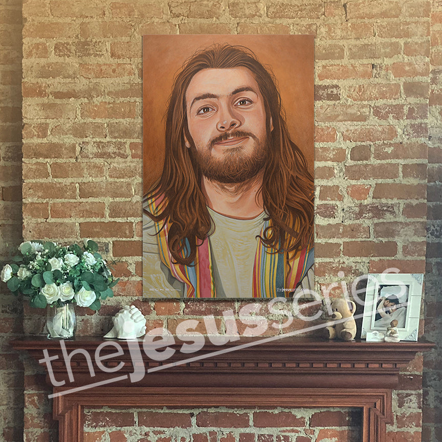 The Young Christ - Portrait Canvas Print